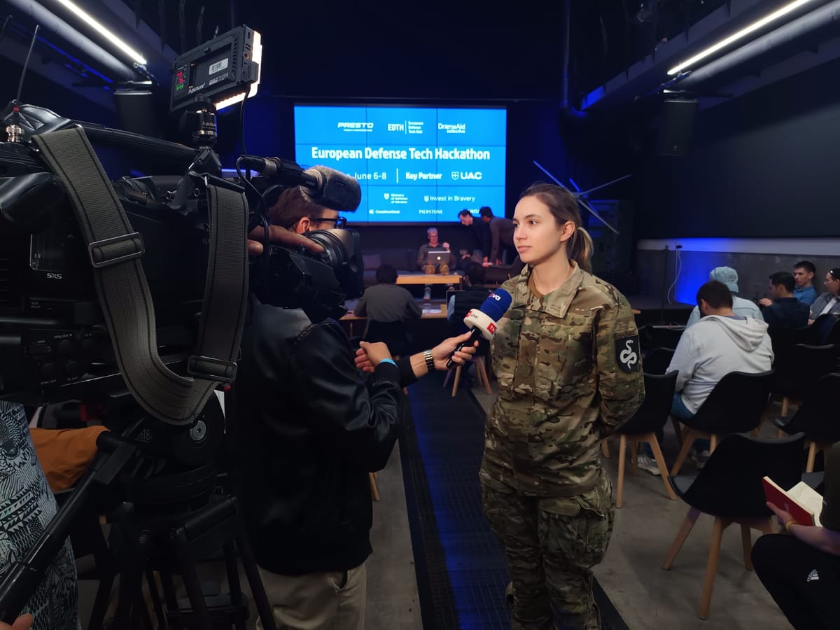 Prague Defense Tech Week | Investment banker turned combat medic: Viktoriia ‘Tori’ Honcharuk of the 3rd Assault Brigade